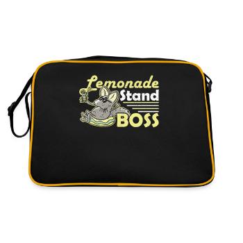 Stand de limonade Boss Limonadenstand - Sac Retro - noir/or - Dos