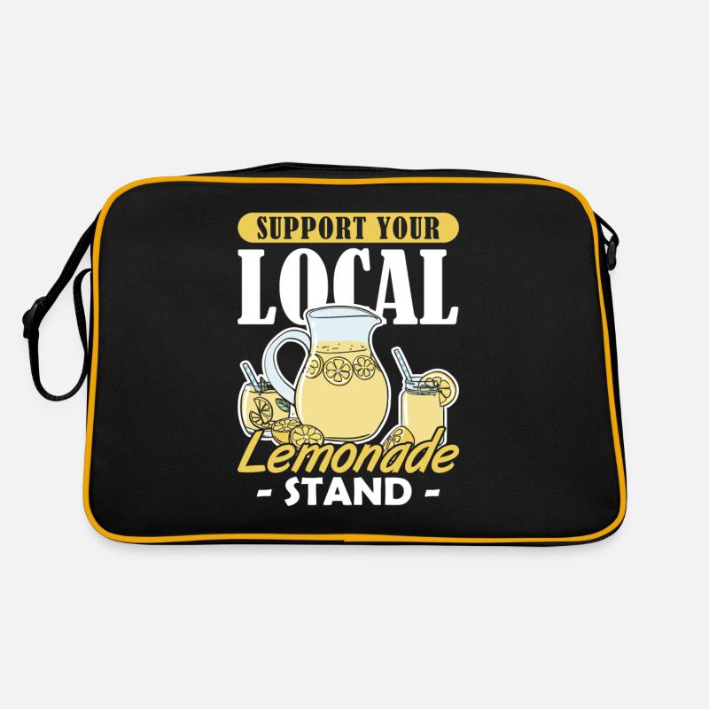 Soutenez votre stand de limonade local Limonadenstand Sac Retro