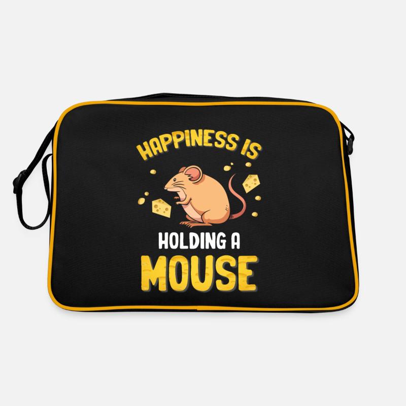 Mouse Mouse Gift Rat Rodent Mouse Lousemaus Retro Bag