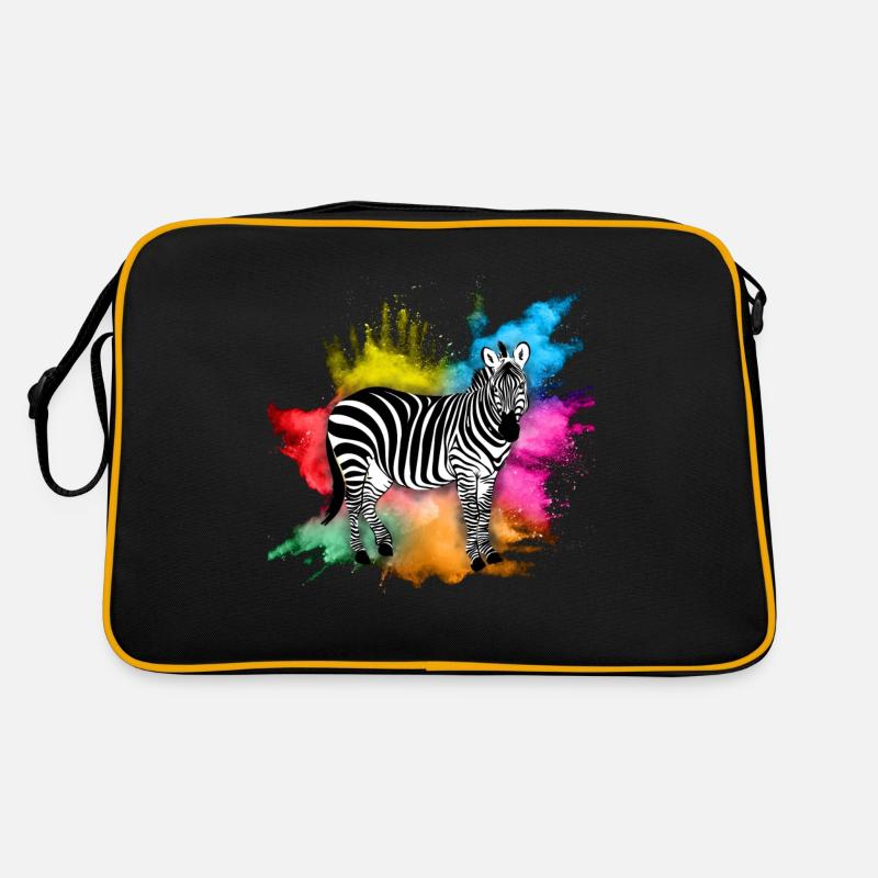Zebra Retro Bag
