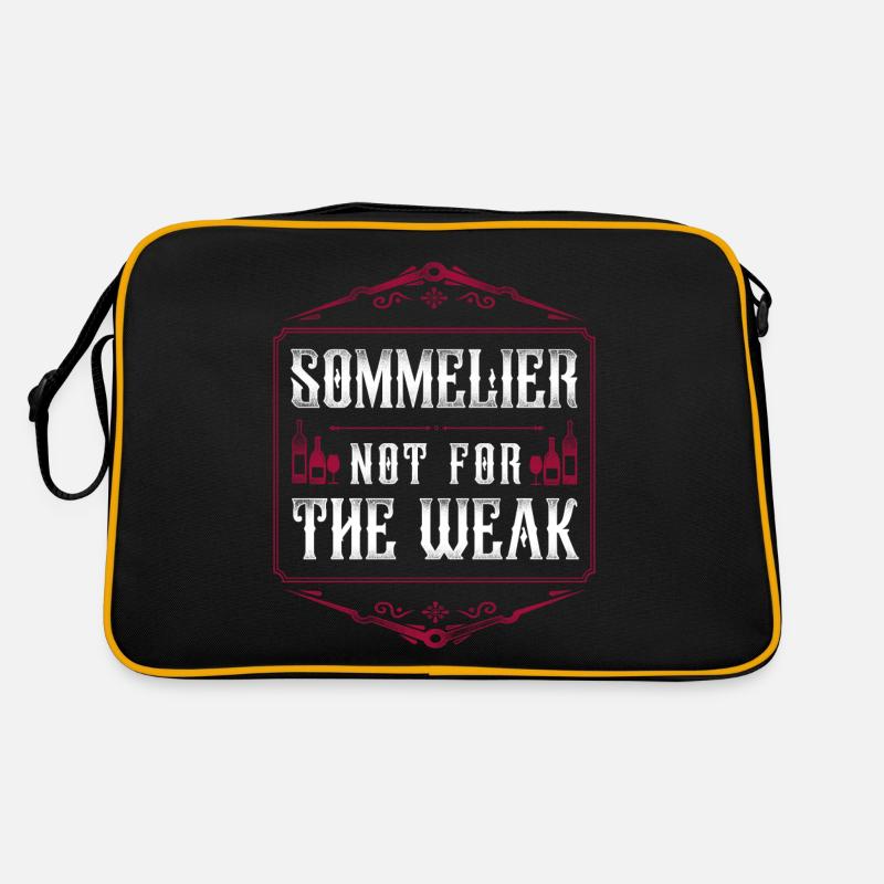Dégustation de vin de sommelier Sac Retro