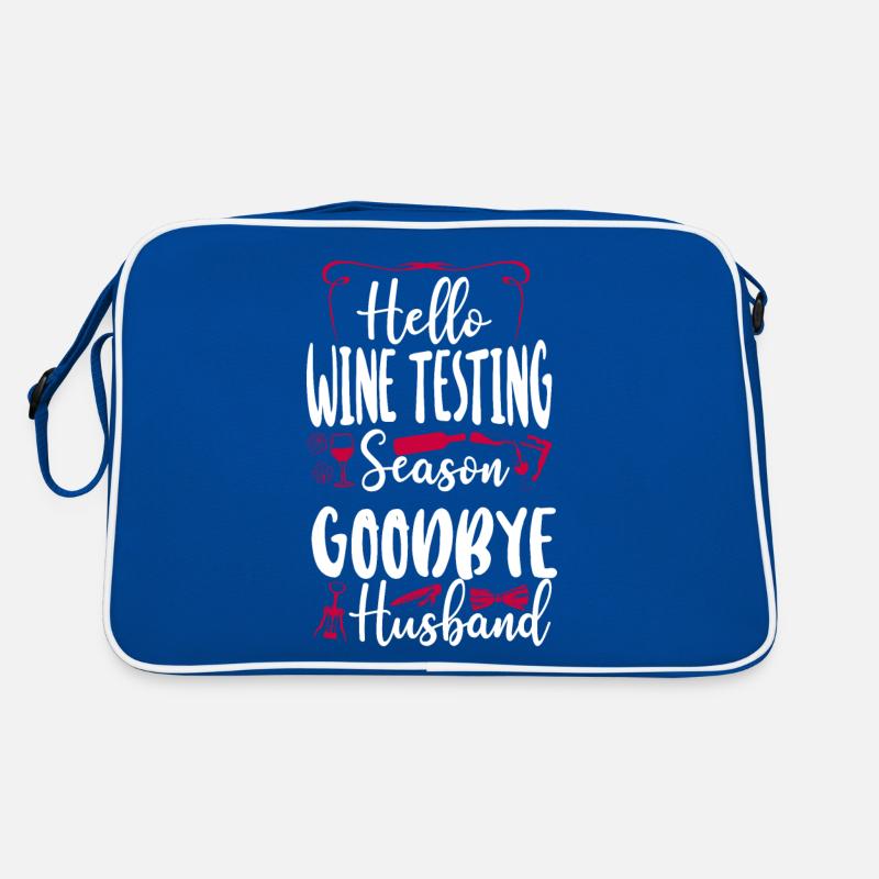 Sommelier Wine Drinking Tasting Retro Bag