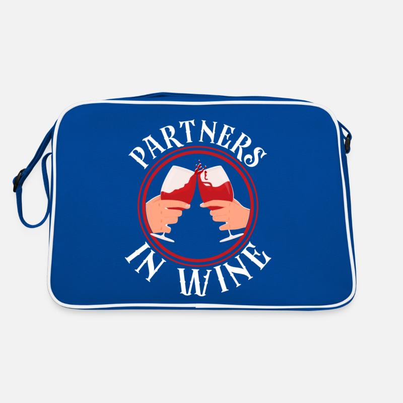 Sommelier Wine Drinking Tasting Retro Bag
