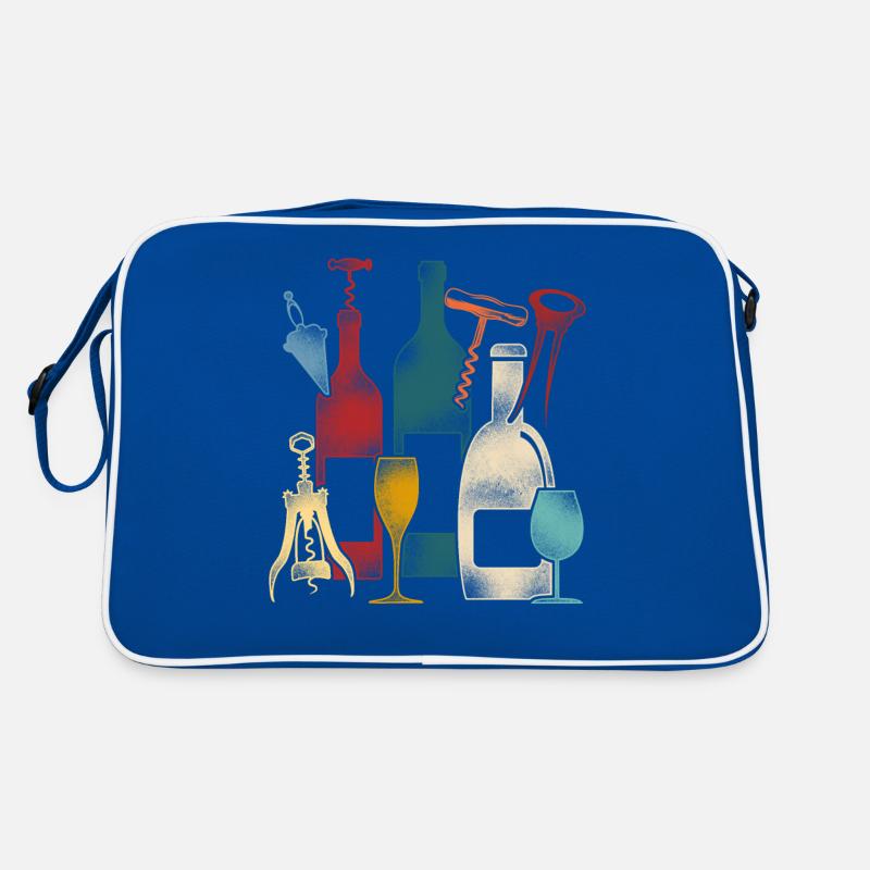 Sommelier Wine Drinking Tasting Retro Tasche
