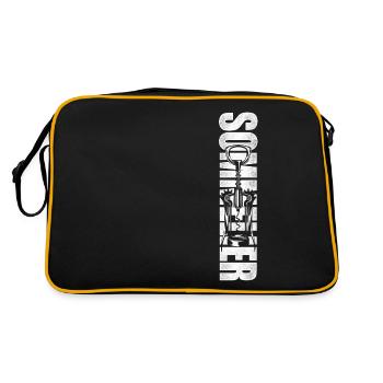 Sommelier Wine Drinking Tasting - Retro Bag - black/gold - Back