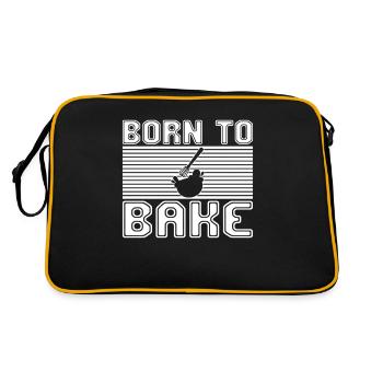 Bake - Retro Bag - black/gold - Back