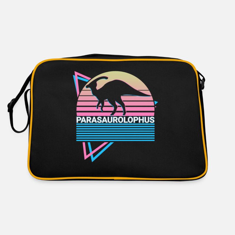 Parasaurolophus Dinosaur Retro Retro Bag