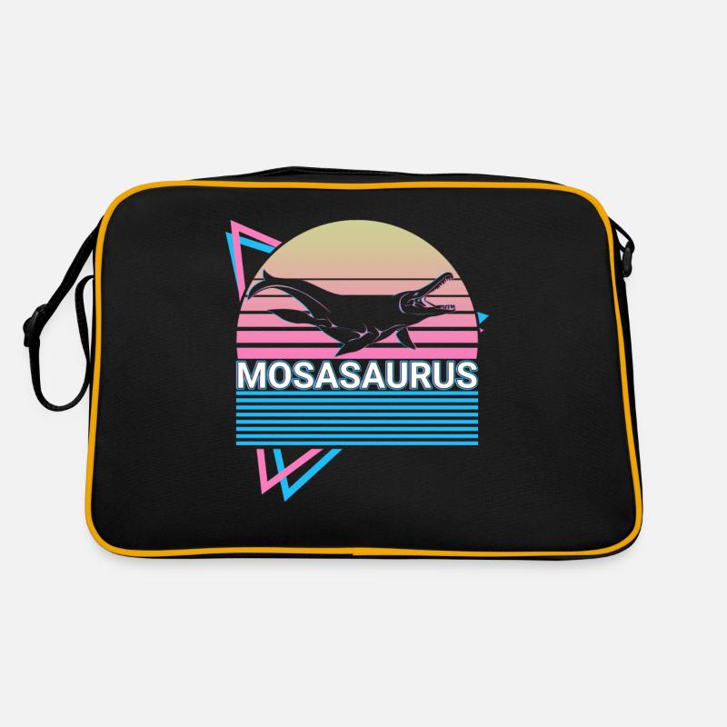 Mosasaurus Dinosaurier Retro Retro Tasche
