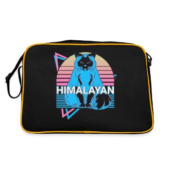 Himalayan Cat Retro - Retro Bag - black/gold - Back