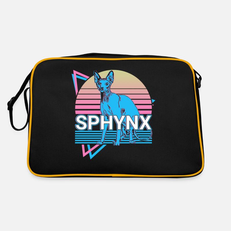 Sphynx Cat Retro Retro Bag