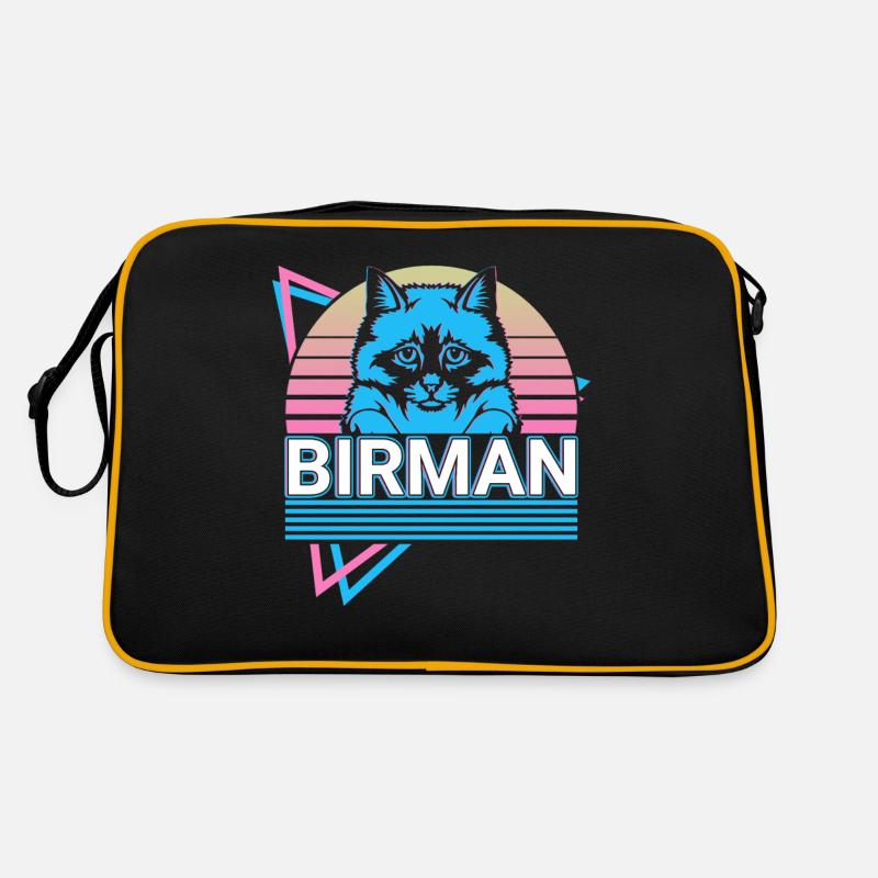 Burmese Cat Retro Retro Bag