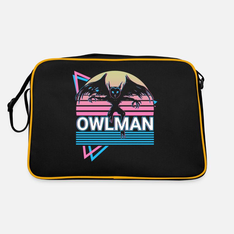 Eulenmann Kryptide Kryptozoologie Retro Retro Tasche