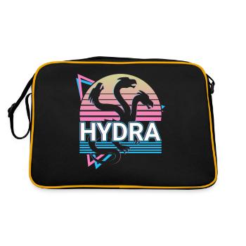 Hydra Mythologie grecque antique Rétro - Sac Retro - noir/or - Dos