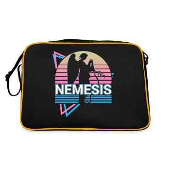Némésis Déesse grecque Mythe grec antique - Sac Retro - noir/or - Dos
