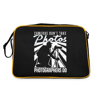 Les appareils photo ne prennent pas de photos Photographes - Sac Retro - noir/or - Dos