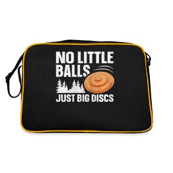 Pas de petites balles juste de gros disques Fun Disc Golf - Sac Retro - noir/or - Dos