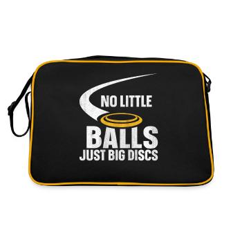 Pas de petites balles juste de gros disques Fun Disc Golf - Sac Retro - noir/or - Dos