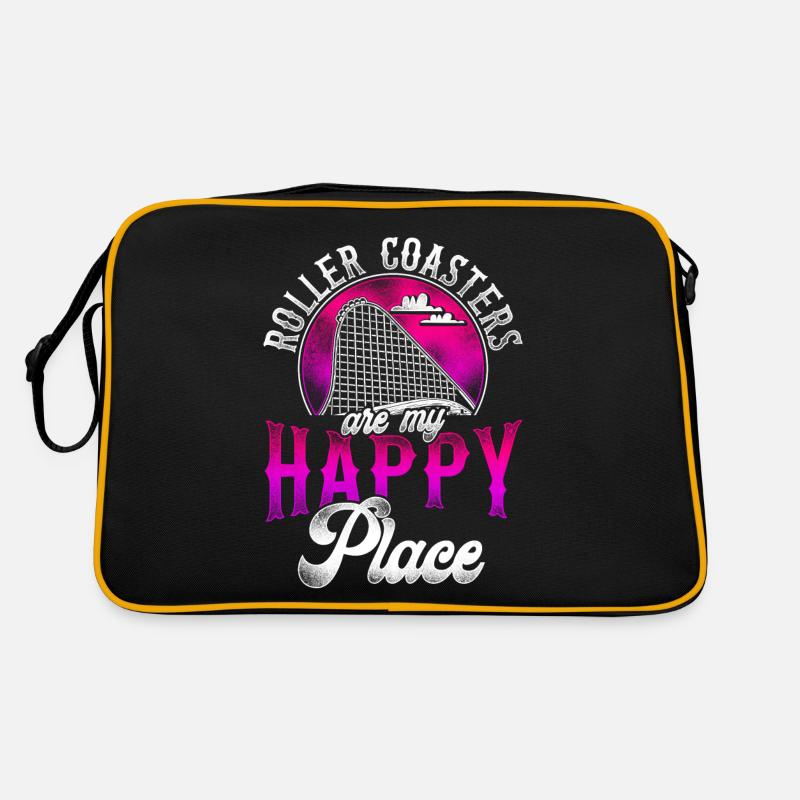 Roller Coaster Vintage Roller Retro Tasche