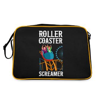 Roller Coaster Roller Coaster - Retro Bag - black/gold - Back
