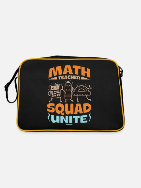 Mathématiques Math Mathématicien Math Professeur Cadeau - Sac Retro - noir/or