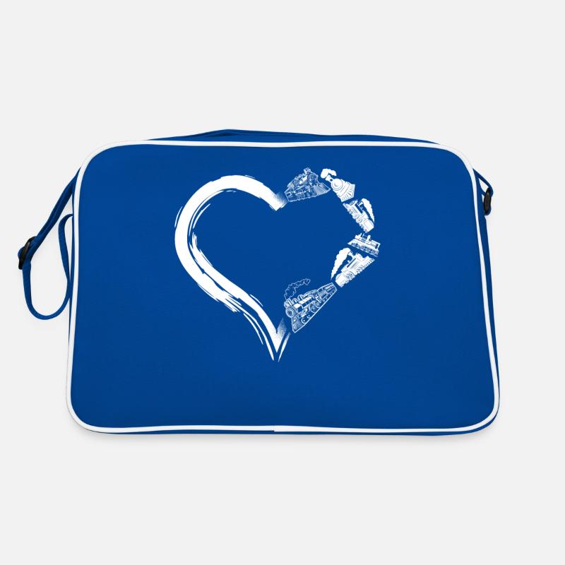 Steam Train Driver Trainspotting Retro Bag