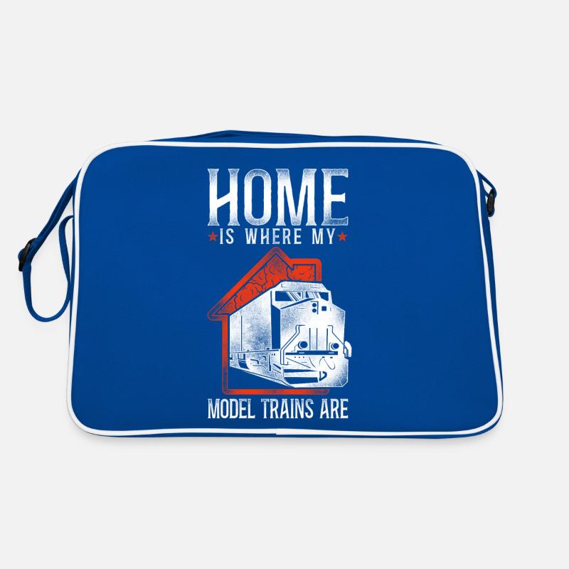 Freight Diesel Train Driver Retro Bag