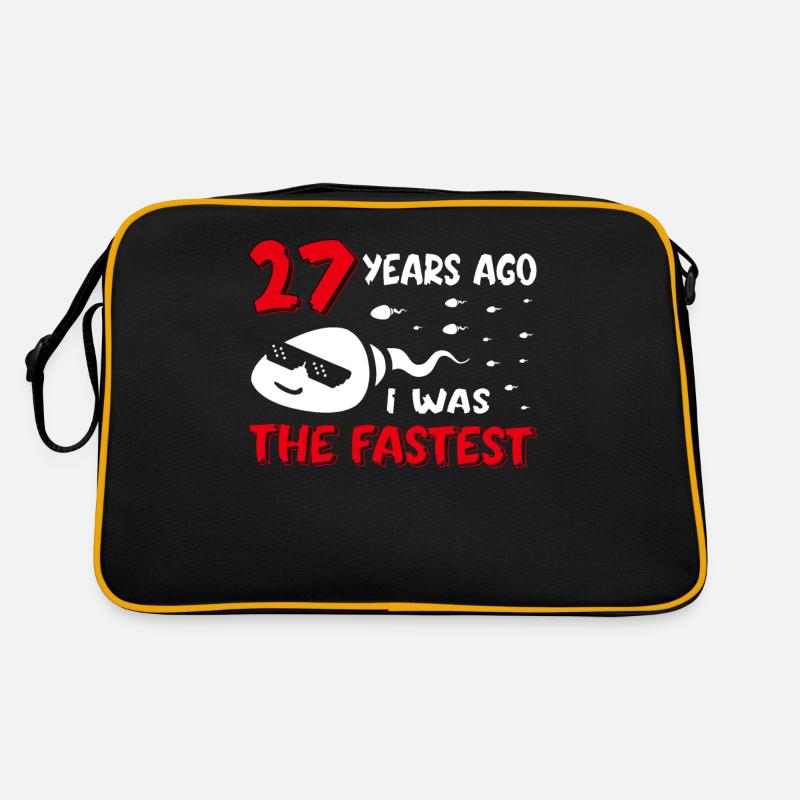 Il y a 27 ans, j’étais le 27e anniversaire le plus rapide Sac Retro