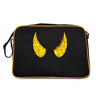 Cornes du diable Cornes en fromage - Sac Retro - noir/or - Dos