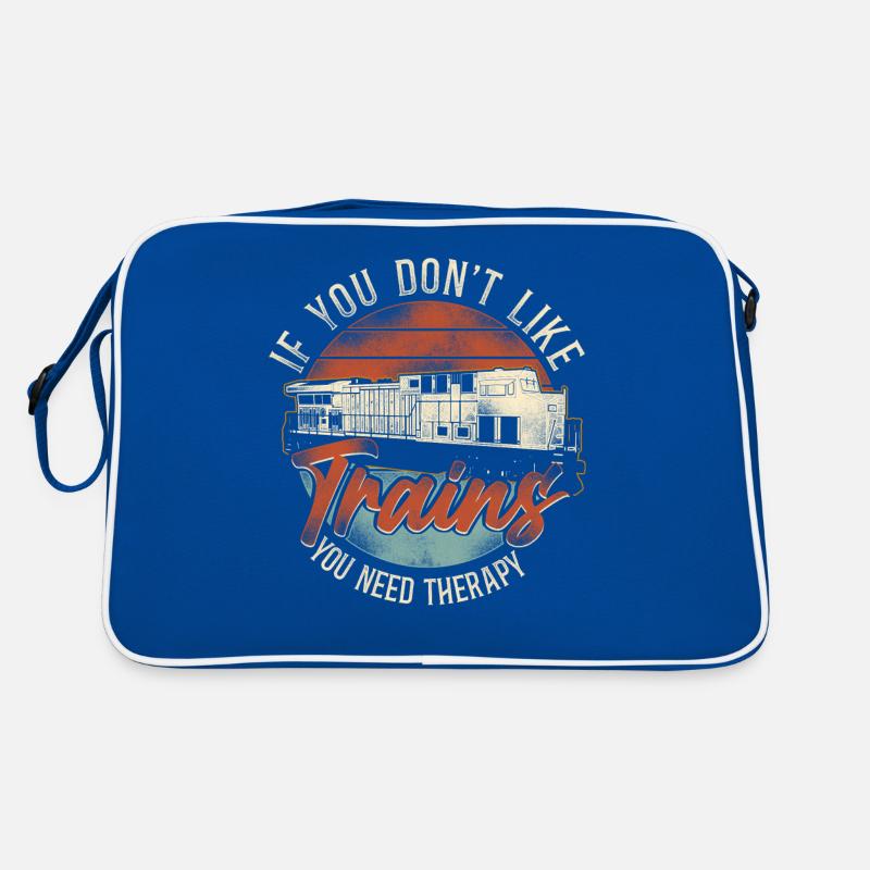 Freight Diesel Train Driver Retro Bag