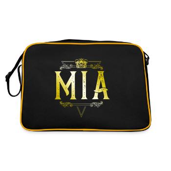 MIA - Retro Bag - black/gold - Back