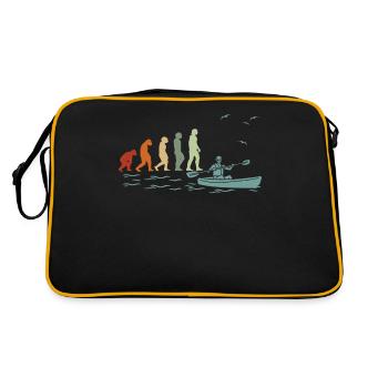 Kayak Canoe RAFTING BOAT Canoeing Canoeing - Retro Bag - black/gold - Back