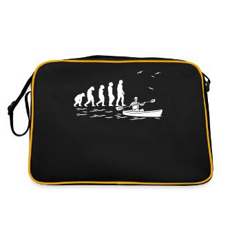 Kayak Canoe RAFTING BOAT Canoeing Canoeing - Retro Bag - black/gold - Back