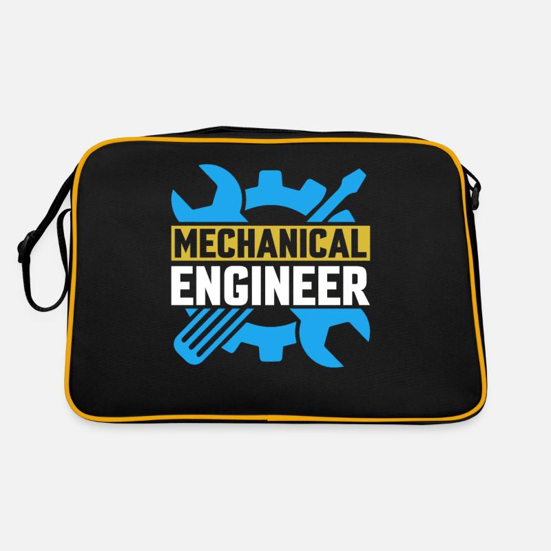 Mechanics Engineer Mechanical Engineering Retro Bag