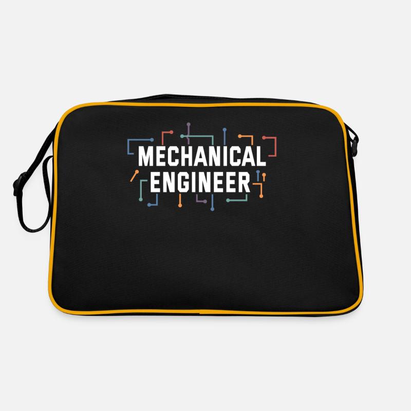 Mechanics Engineer Mechanical Engineering Retro Bag