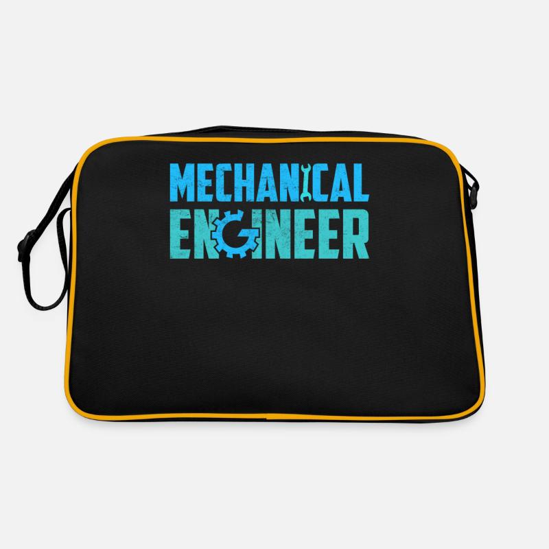 Mechanics Engineer Mechanical Engineering Retro Bag