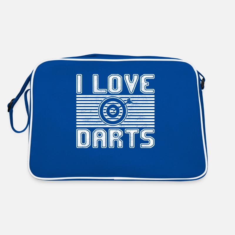 J’adore les fléchettes Sac Retro