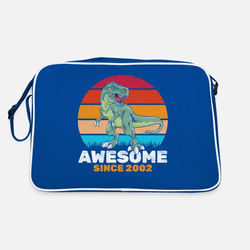 Fantastisch seit 2002 Dinosaurier-Liebhaber Dino Retro Tasche