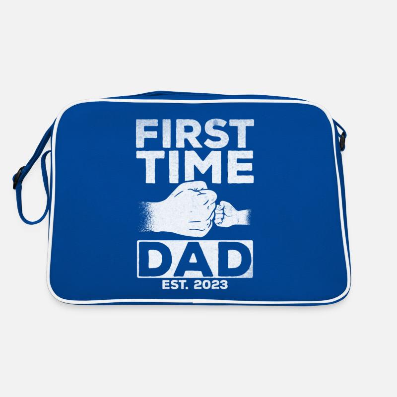 Pour la première fois Papa Est. 2023 Papa devient paternité Sac Retro