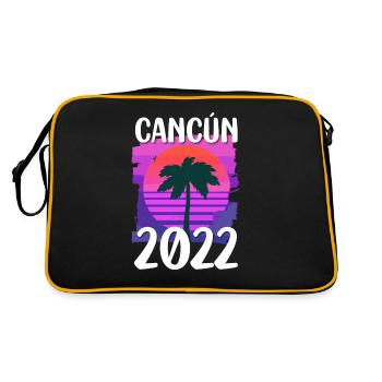 Cancun 2022 - Retro Bag - black/gold - Back