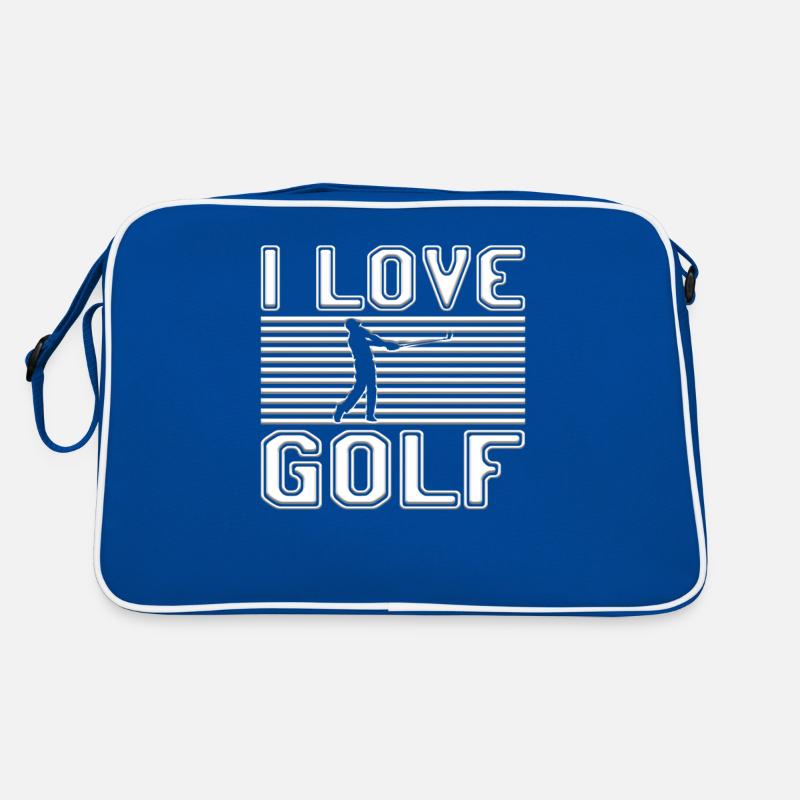 I love golf Retro Tasche