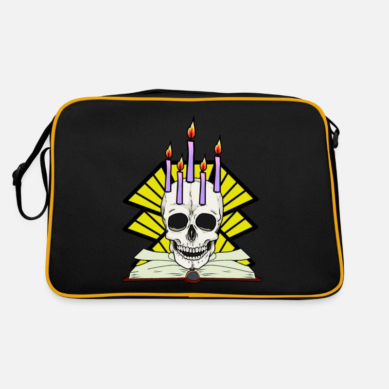 Ghost Ghost Hour Midnight Horror Halloween Retro Bag