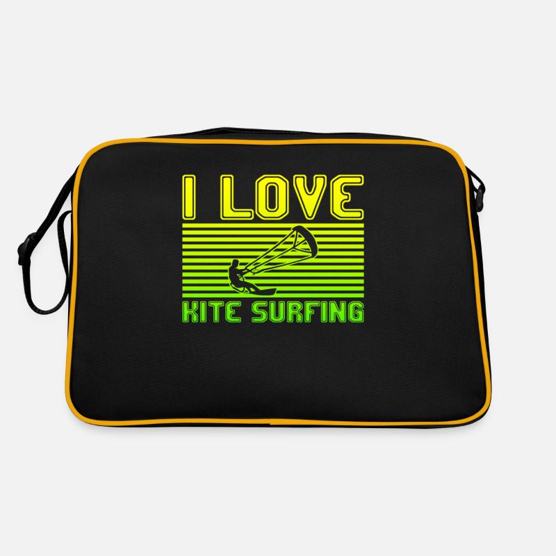 I love kite surfing Retro Bag