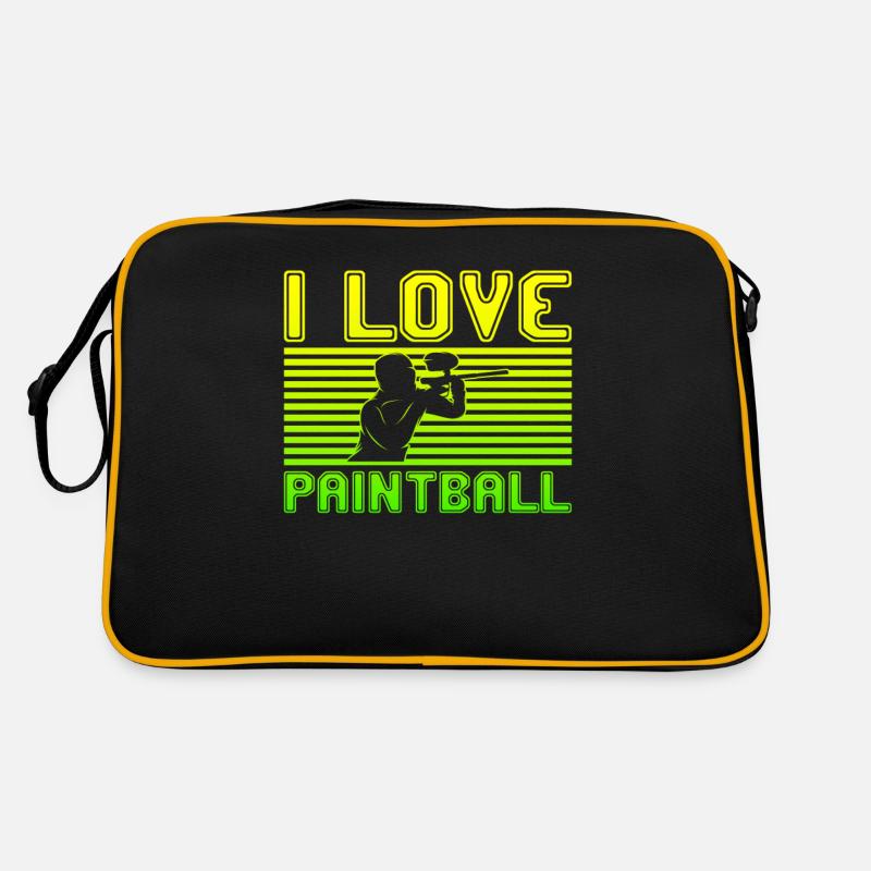 I love paintball Retro Bag