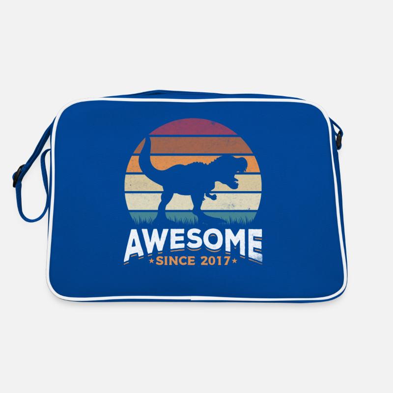 Fantastisch seit 2017 Dinosaurier-Liebhaber Dino Retro Tasche