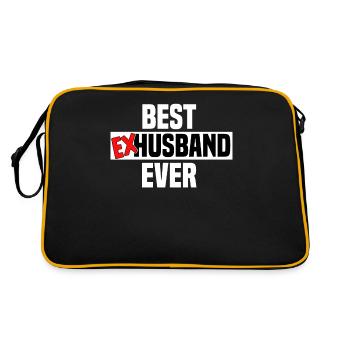 Divorce Separation Marriage Ex Divorce Party - Retro Bag - black/gold - Back