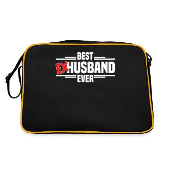 Divorce Separation Marriage Ex Divorce Party - Retro Bag - black/gold - Back