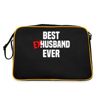 Divorce Separation Marriage Ex Divorce Party - Retro Bag - black/gold - Back