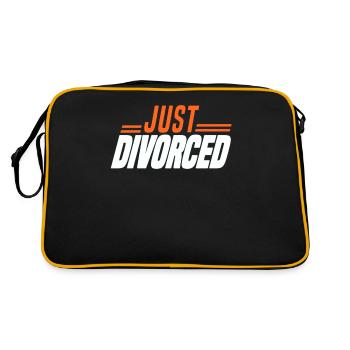 Divorce Separation Marriage Ex Divorce Party - Retro Bag - black/gold - Back