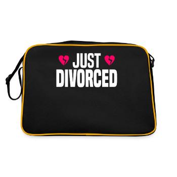 Divorce Separation Marriage Ex Divorce Party - Retro Bag - black/gold - Back