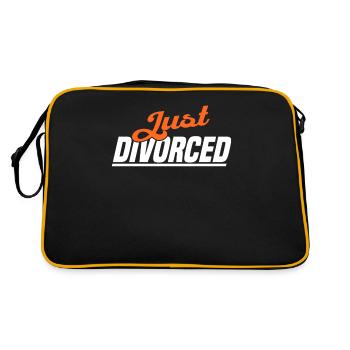 Divorce Separation Marriage Ex Divorce Party - Retro Bag - black/gold - Back